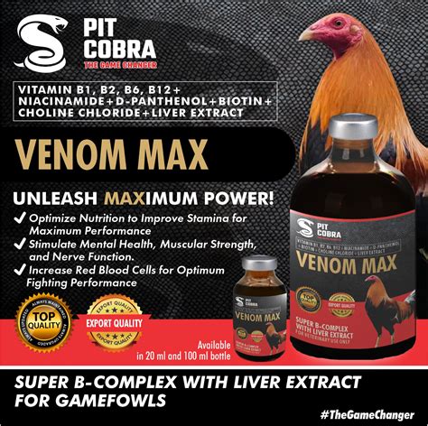 pitcobra 226|Unleash Maximum Power on your Gamefowls! PIT COBRA .